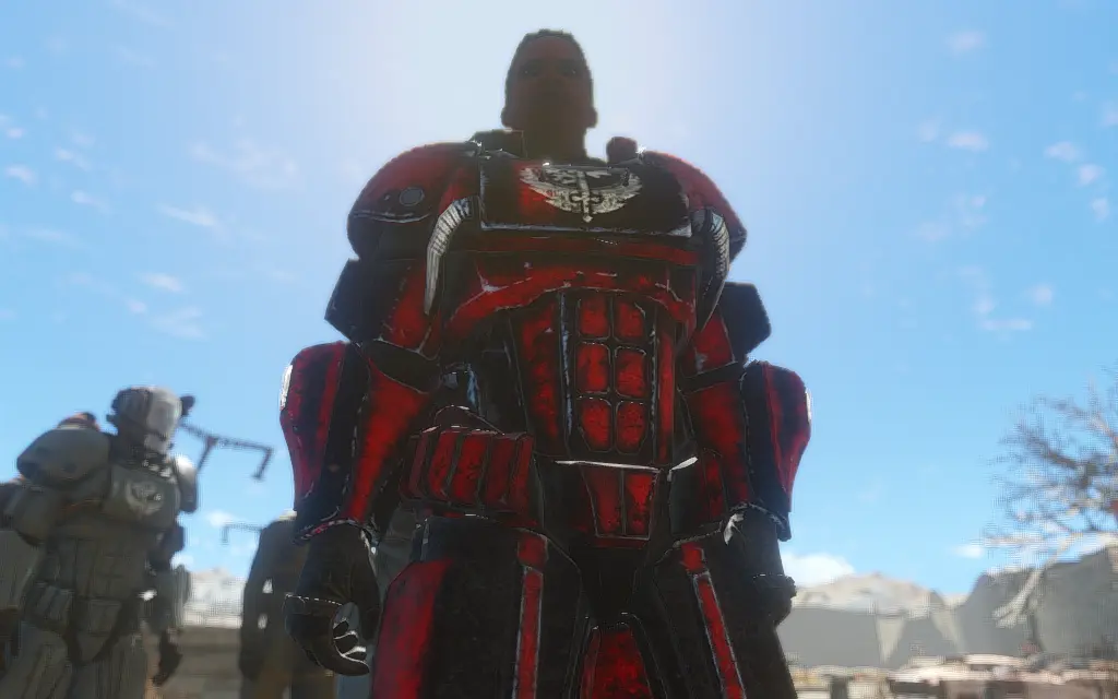 B-35C Heavy Brotherhood Of Steel Armor At Fallout 4 Nexus - Mods And ...