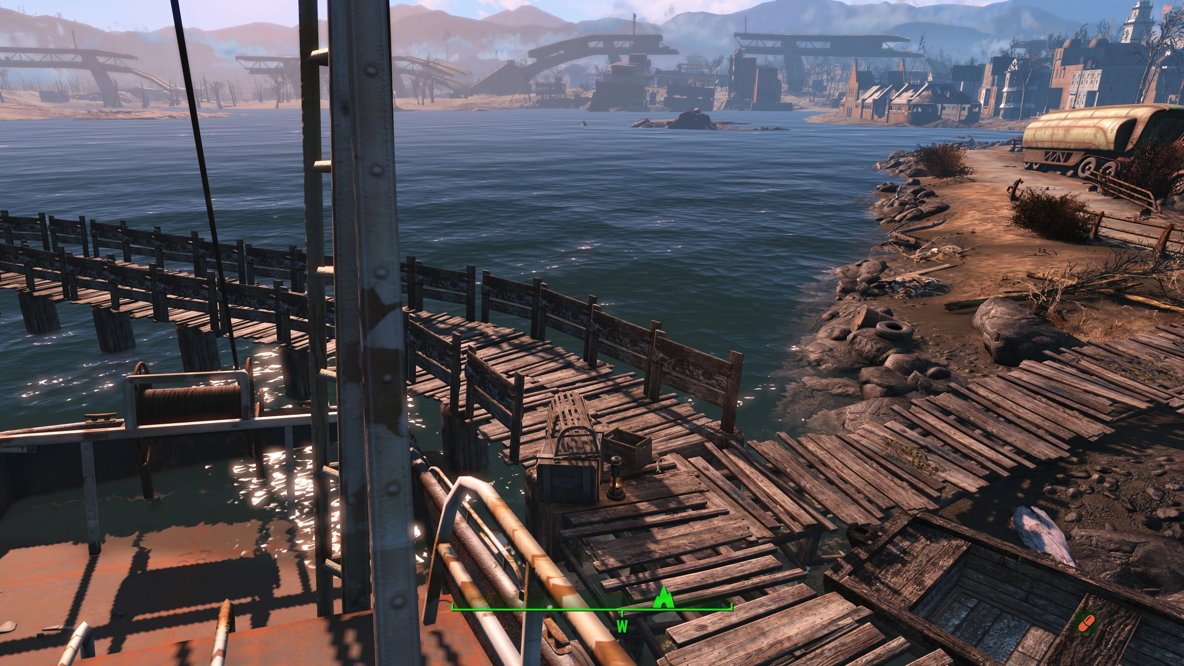 fallout 4 getting to spectacle island