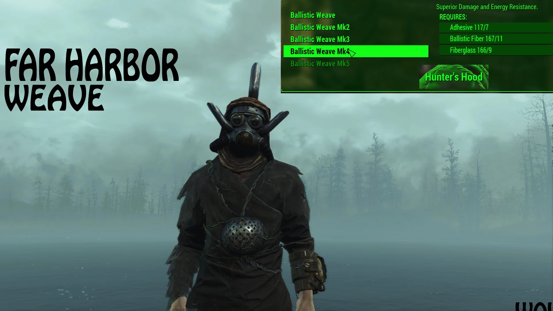 Far Harbor Ballistic weave at Fallout 4 Nexus Mods and community
