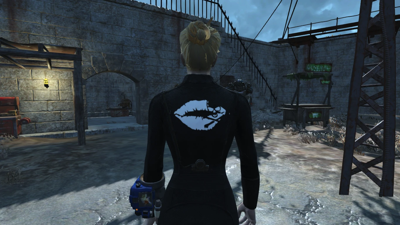 Fallout 4 black vault suit фото 13