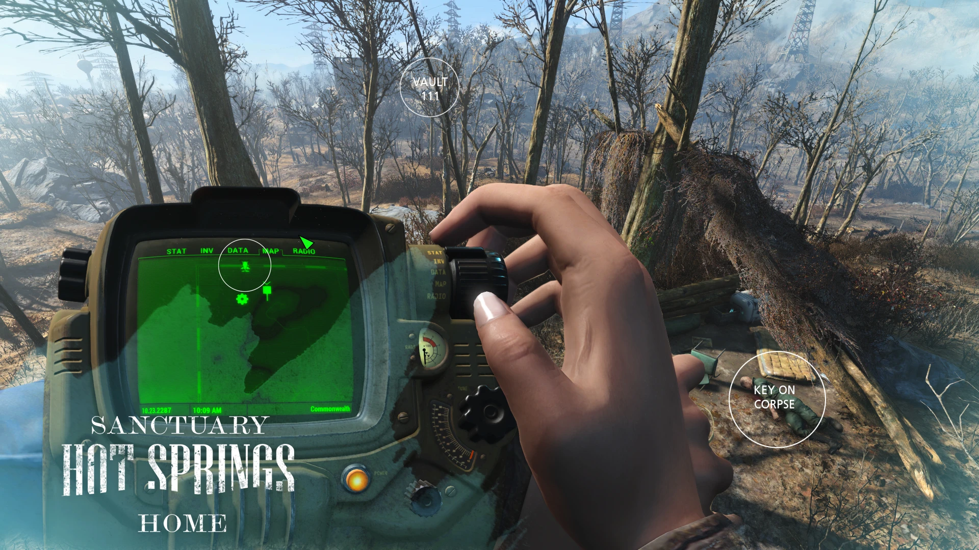 Fallout 4 горячие источники сэнкчуари фото 66