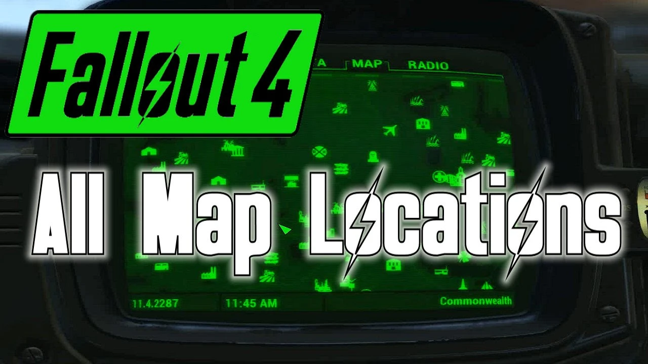 Fallout 4 Map Symbol Key