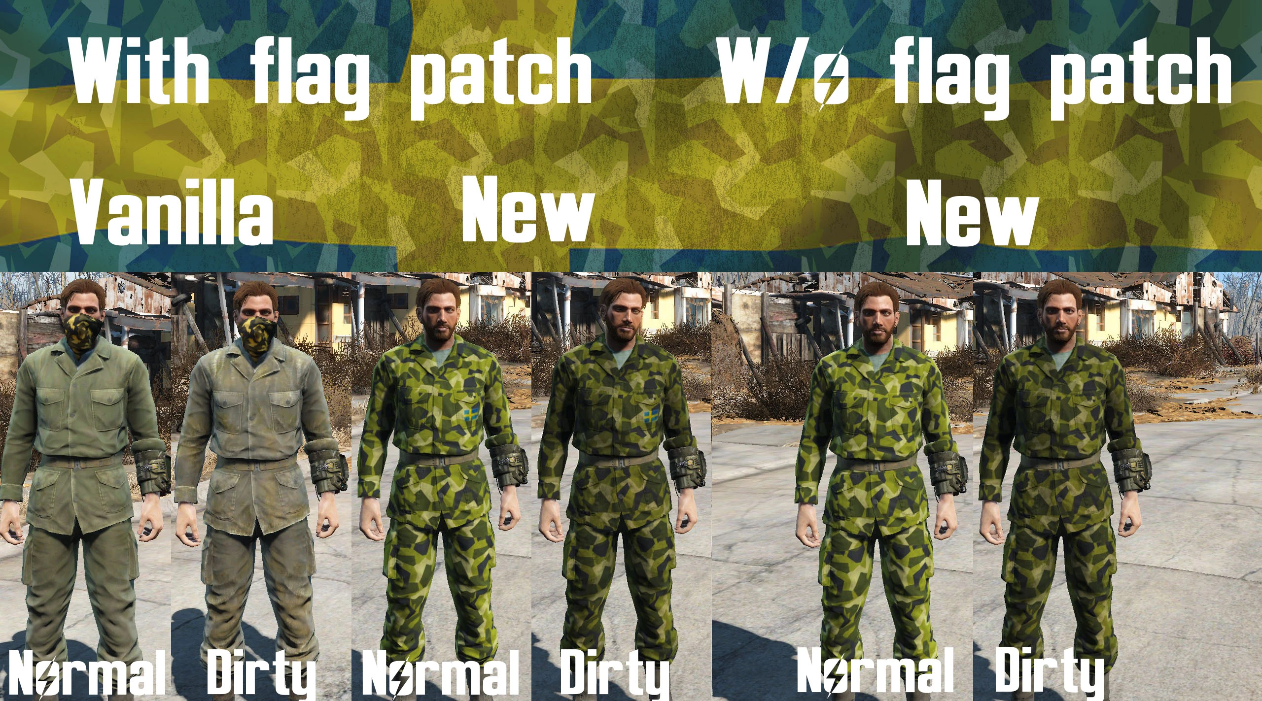 Fallout 4 army fatigues фото 31