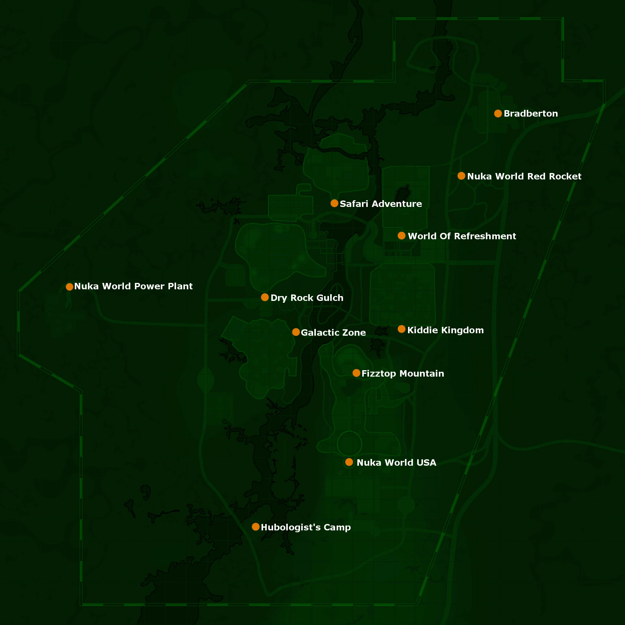 лагерь национального парка провести зачистку fallout 4 на карте фото 53