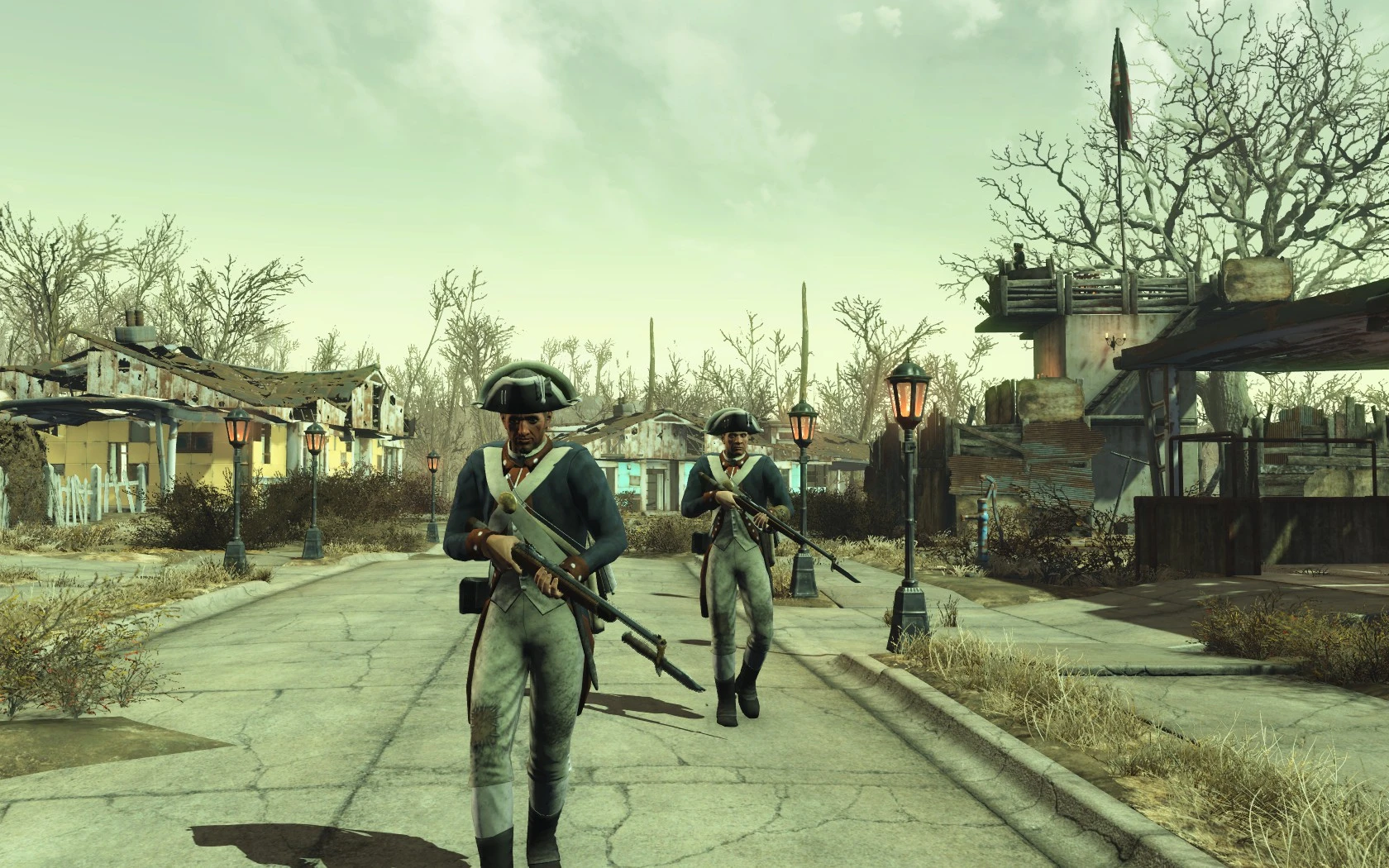 Fallout 4 minute men фото 67