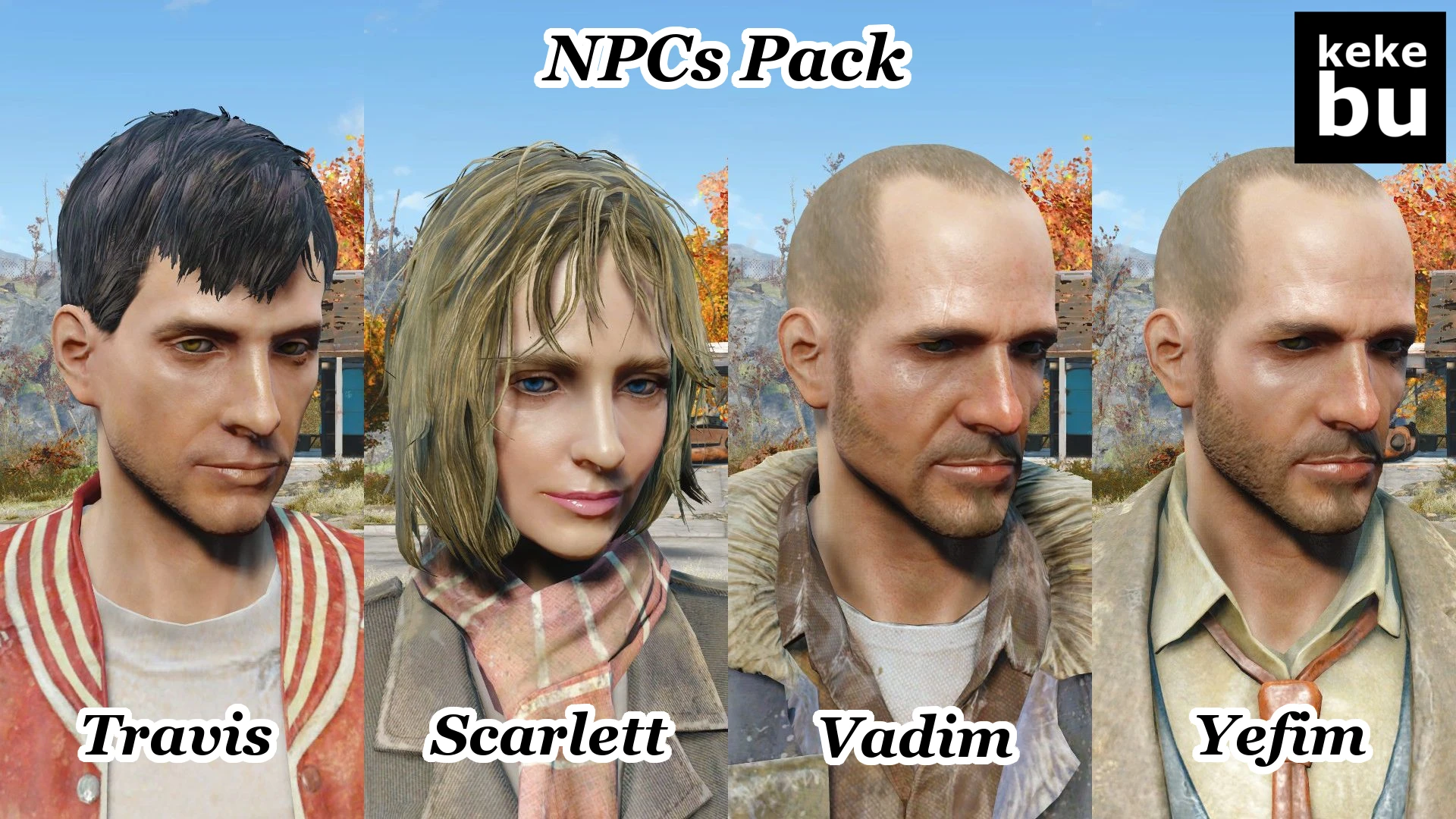 Fallout 4 npc face replacer фото 70