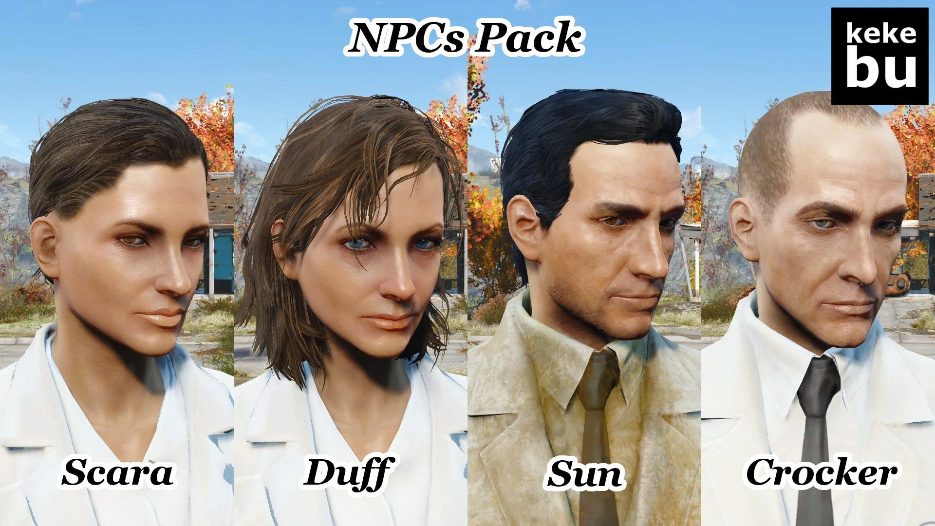 Fallout 4 npc face replacer фото 5