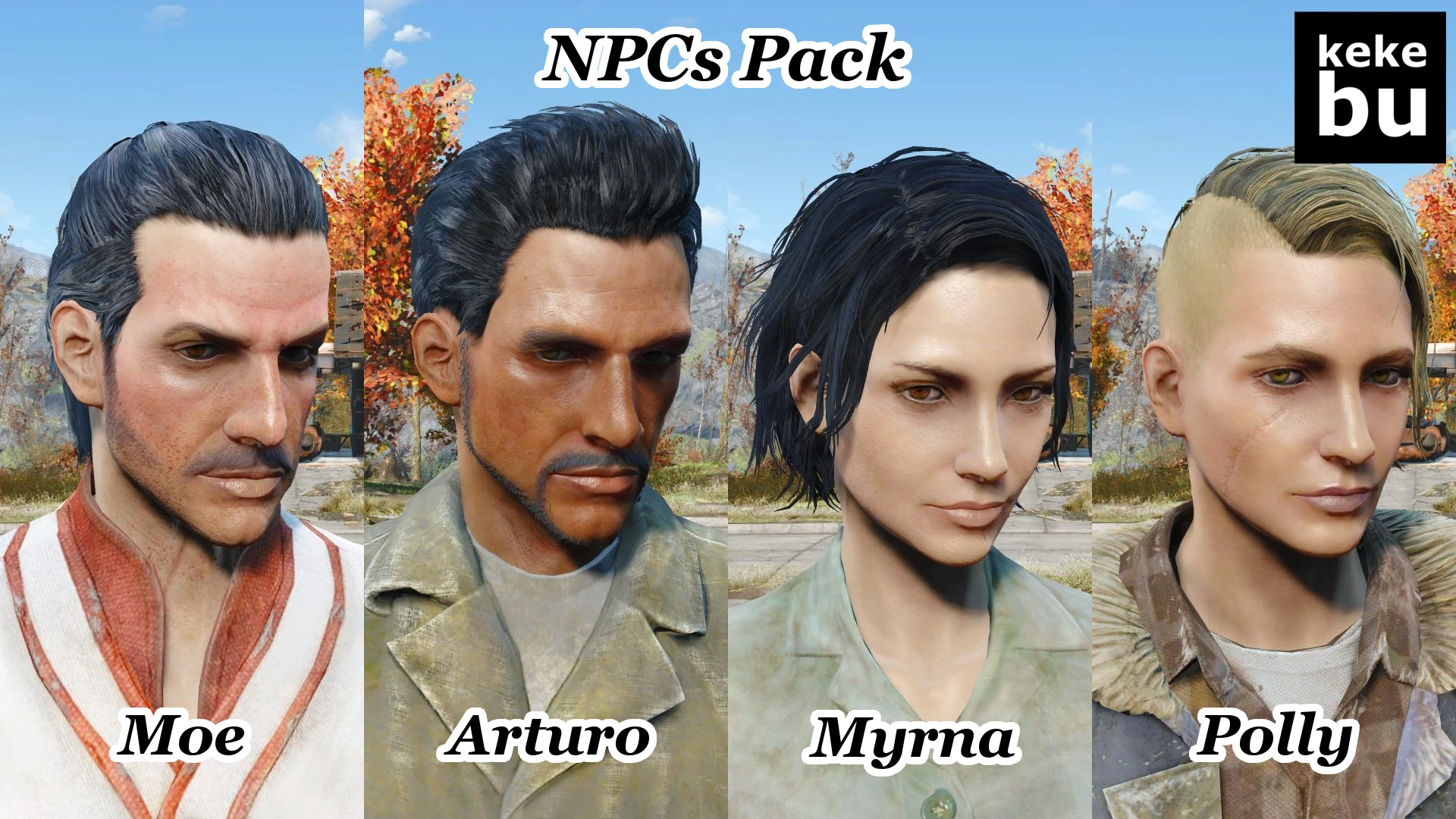 Fallout 4 unique npcs creatures and monsters of the commonwealth rus фото 119
