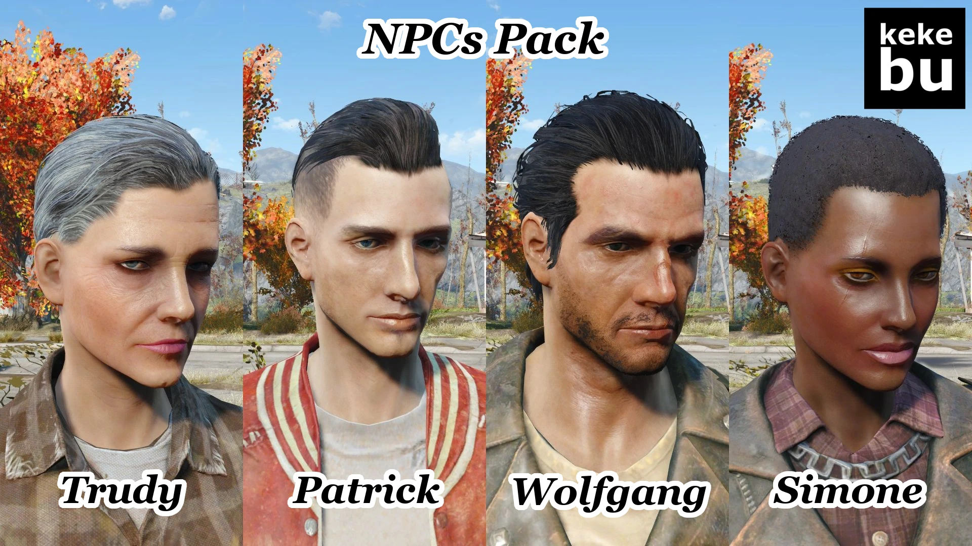 Fallout 4 npc face replacer фото 4