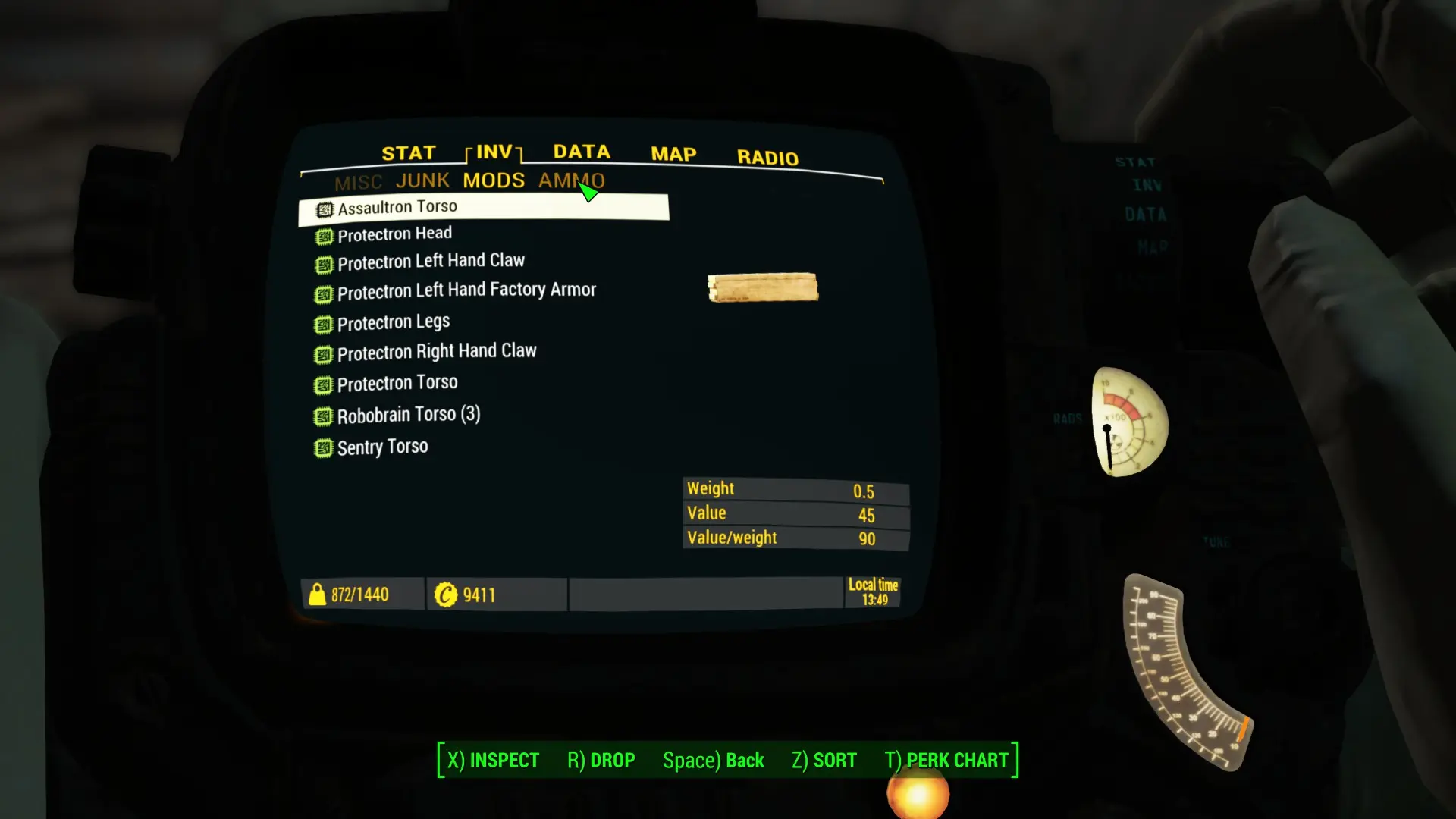 Better item sorting fallout 4 фото 7