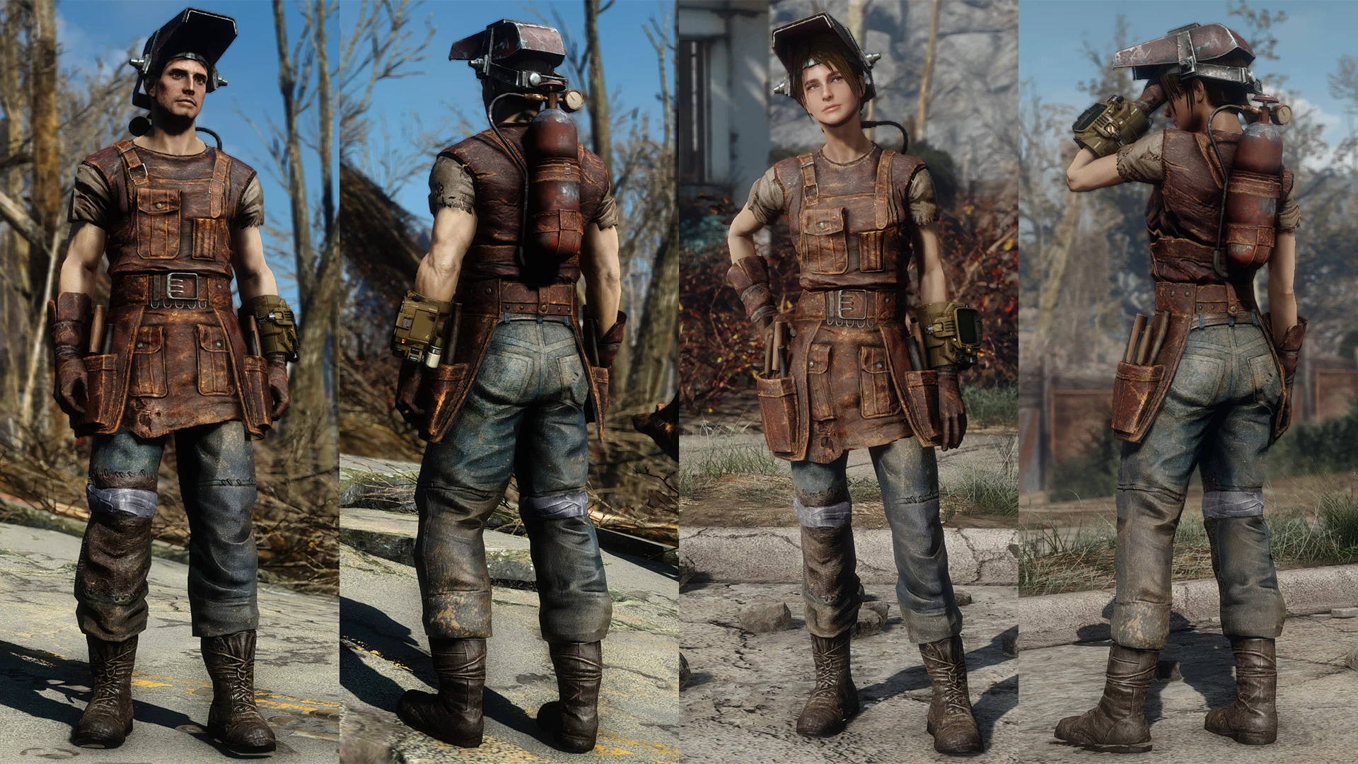 Fallout 4 уникальная одежда фото 16