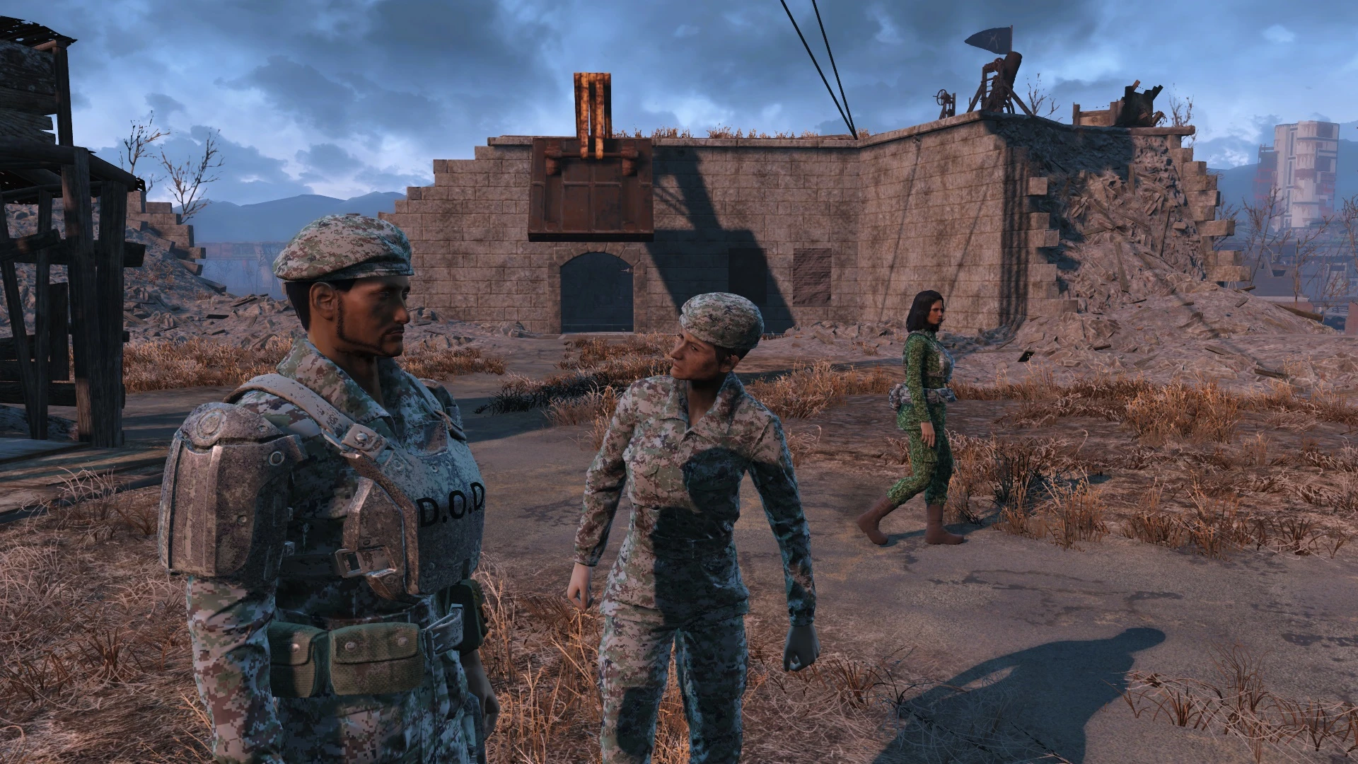 Fallout 4 army fatigues фото 16