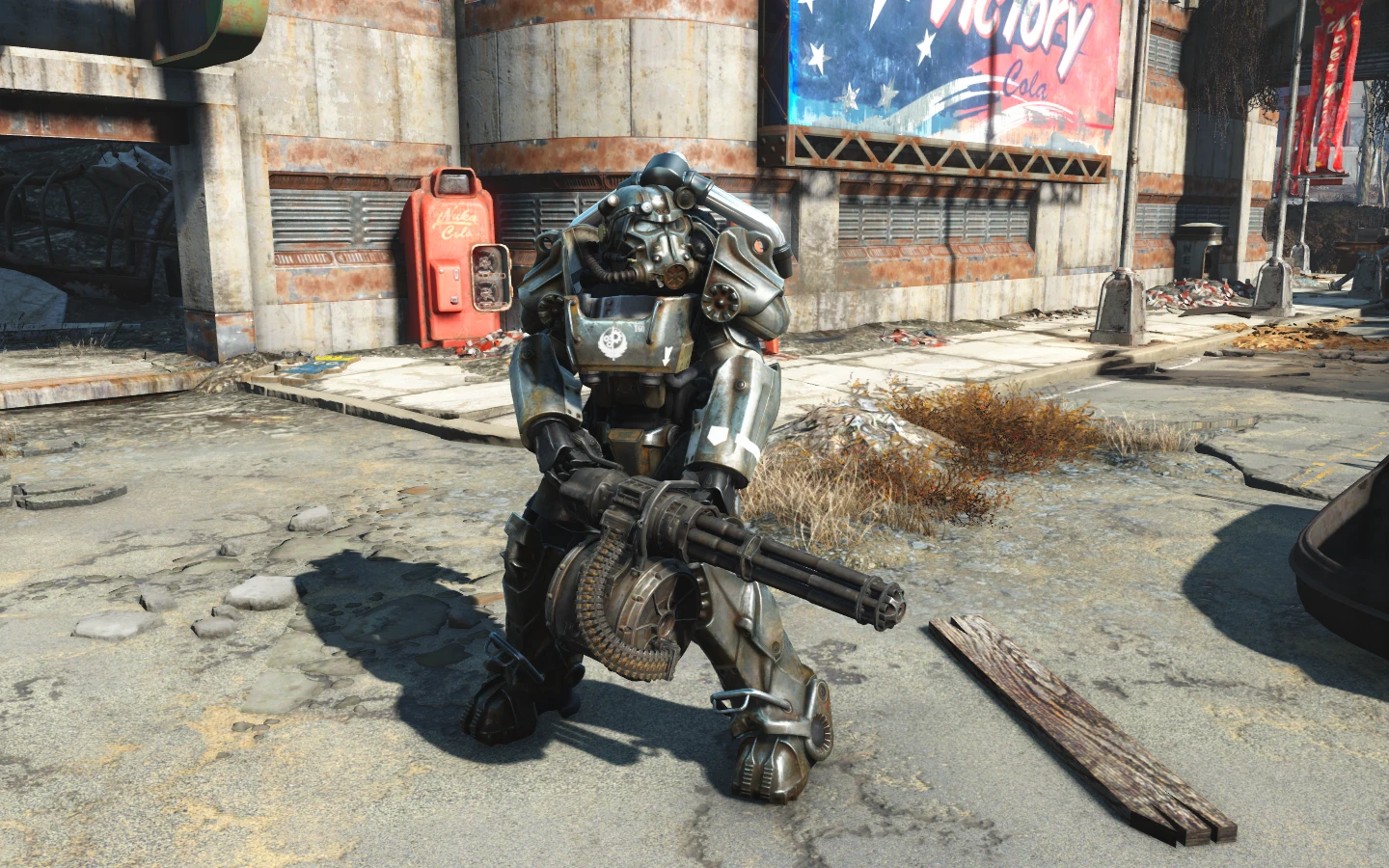 Fallout 4 взять миниган где он фото 42