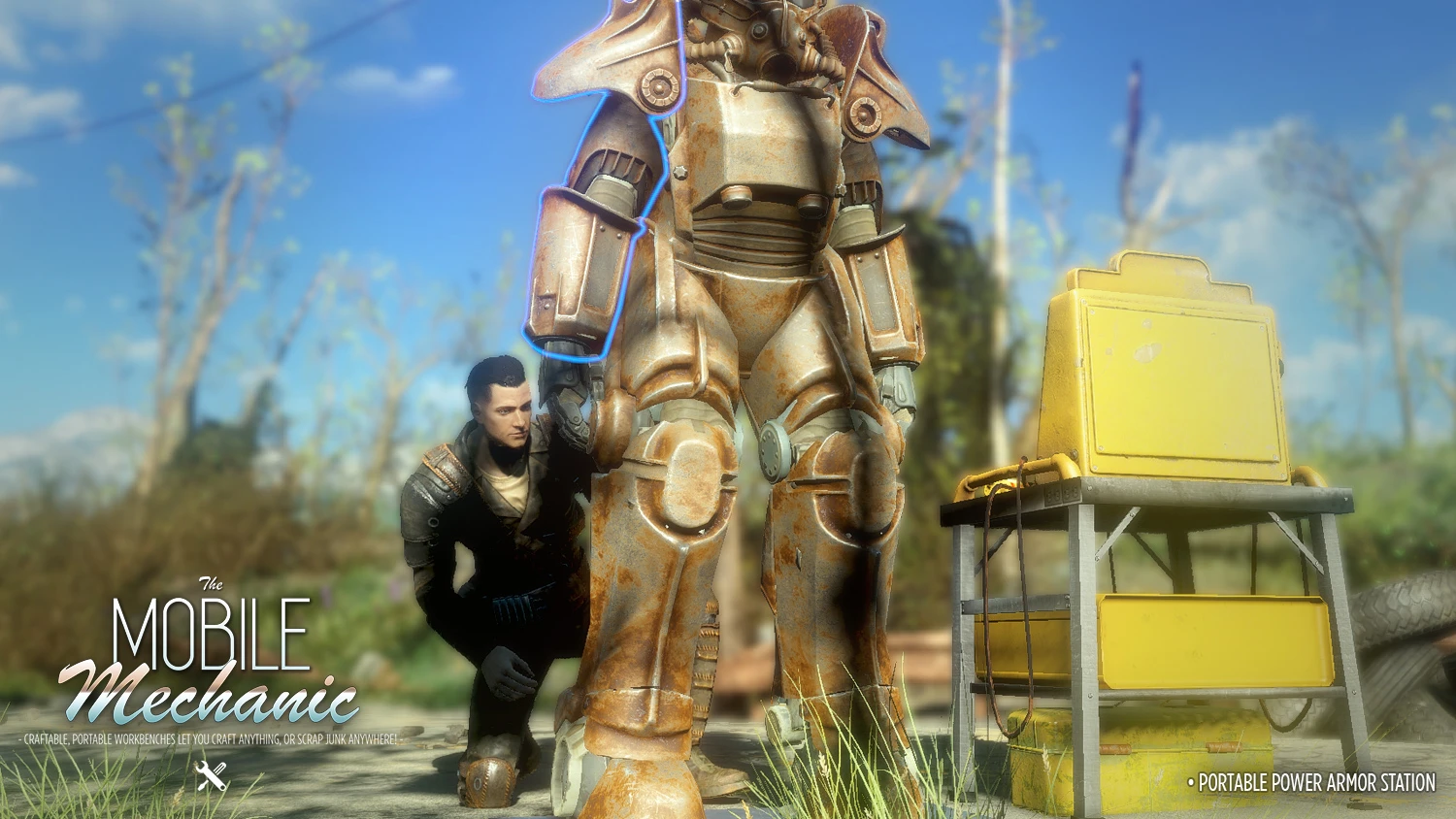 Fallout 4 переносной верстак фото 11