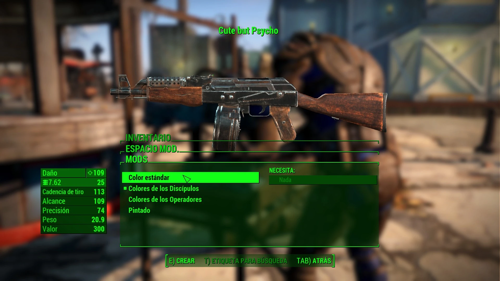 Fallout 4 handmade assault rifle фото 14
