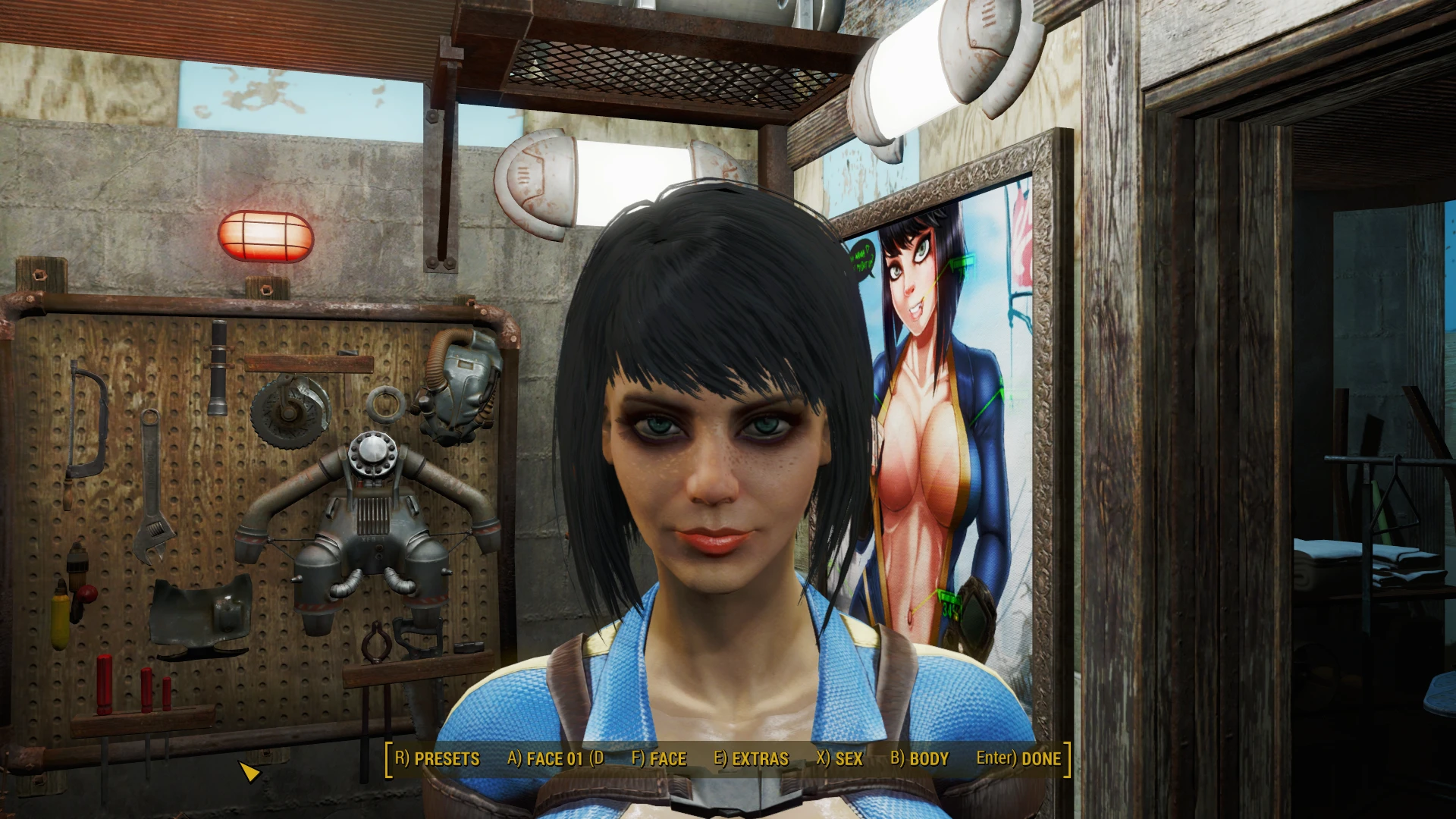 Fallout 4 vault meat preset фото 8