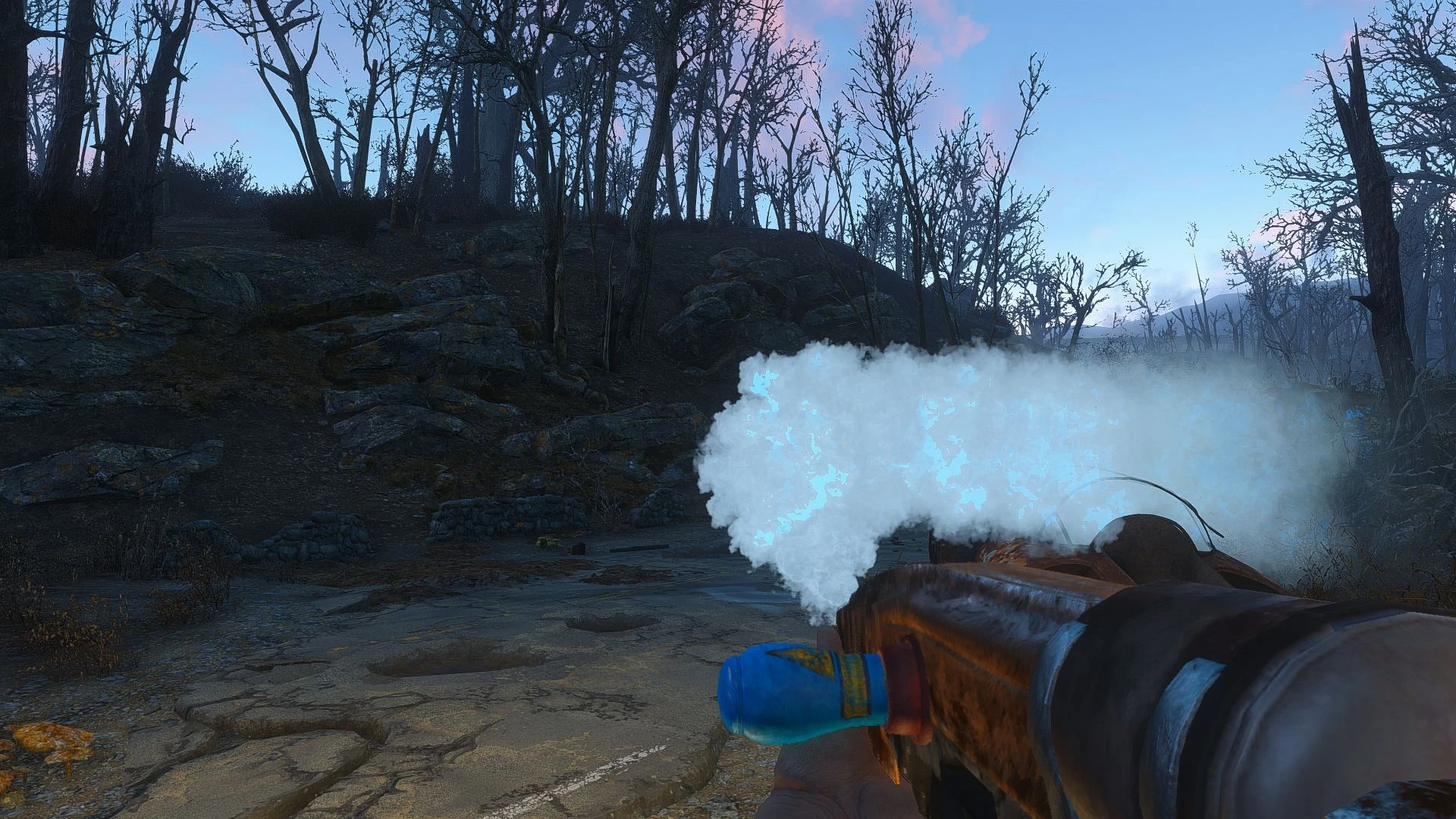 Fallout 4 старые пушки дымовая шашка фото 68