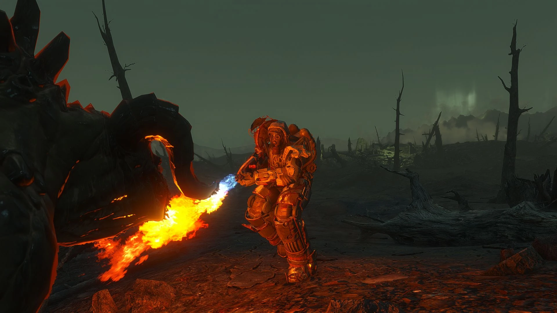 Fallout 4 урон огнем фото 7
