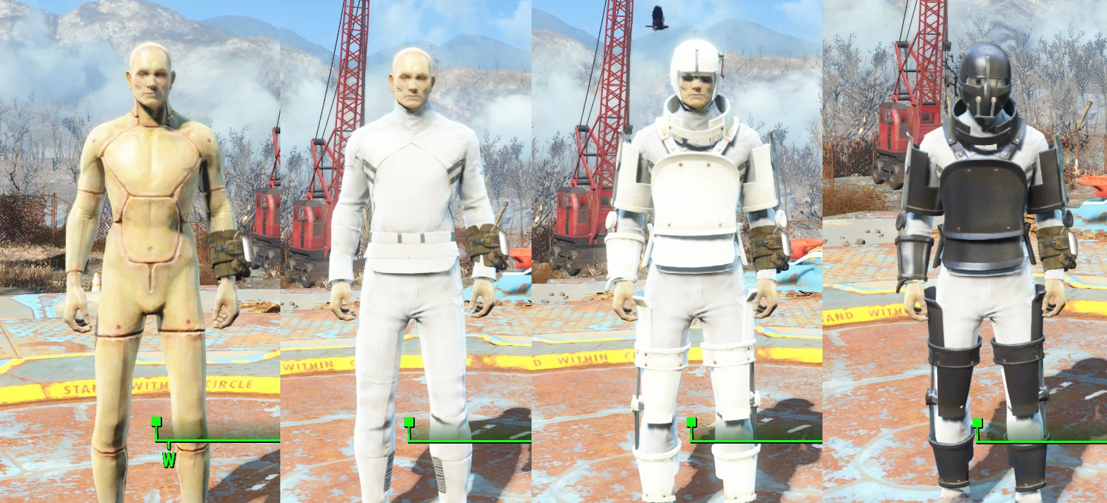 Fallout 4 uco unified clothing overhaul replacers фото 96