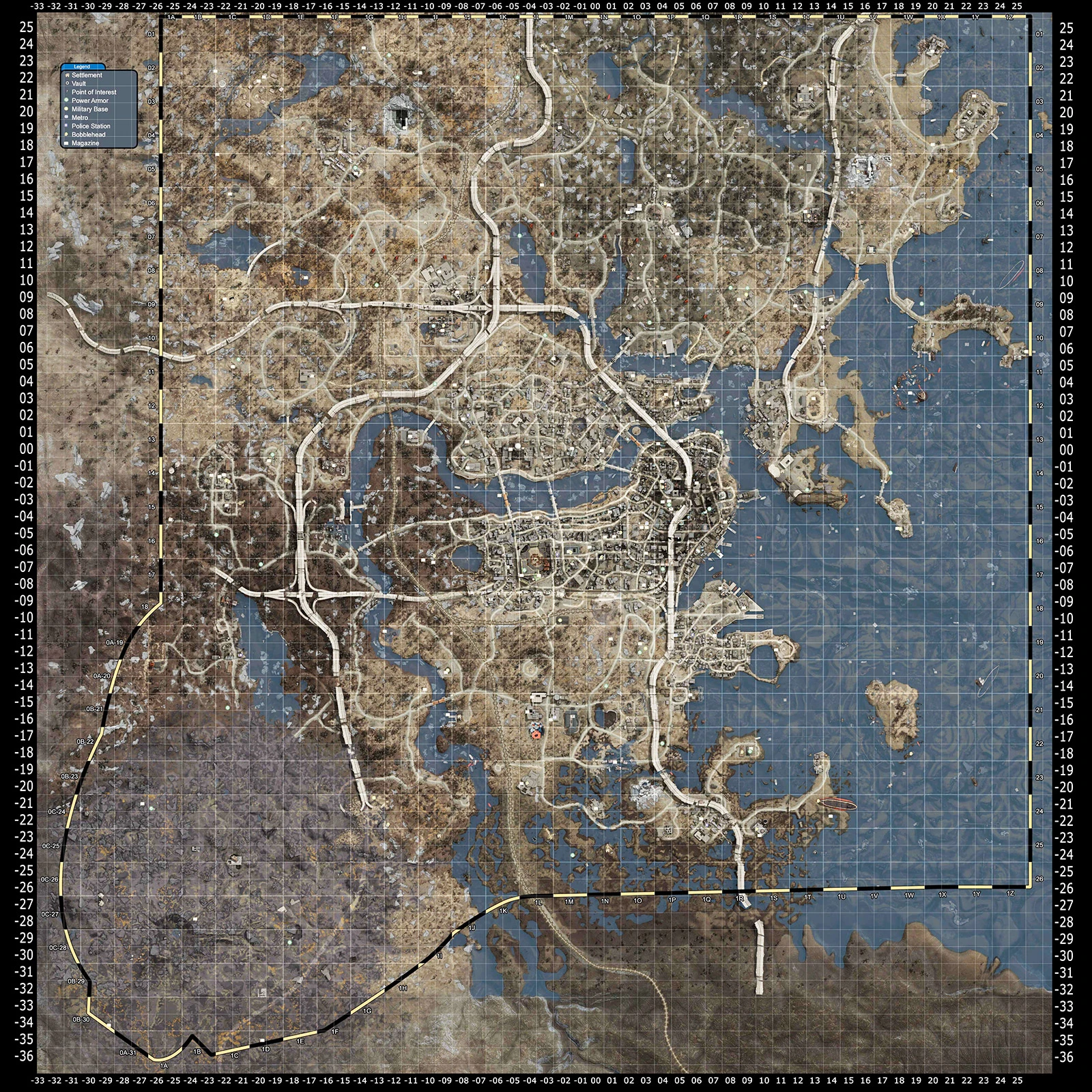 Fallout 4 содружество карта мира фото 102