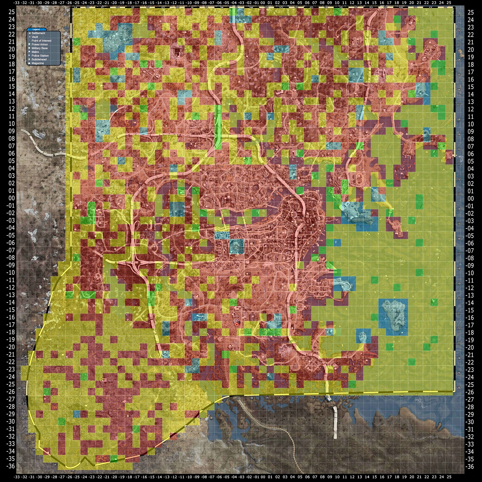 карта fallout 4 и реальная карта фото 64
