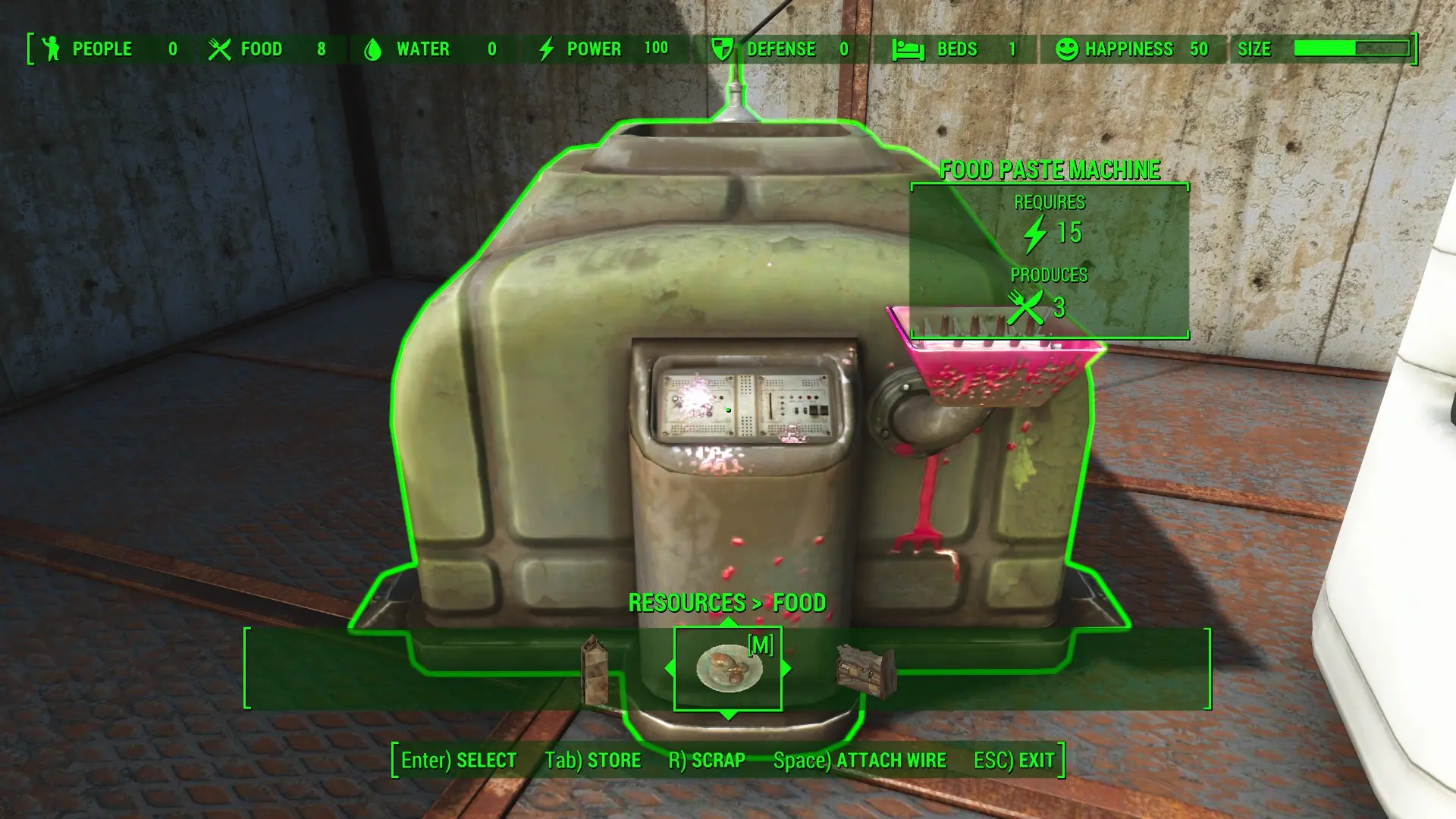 fallout 4 settlement food mod