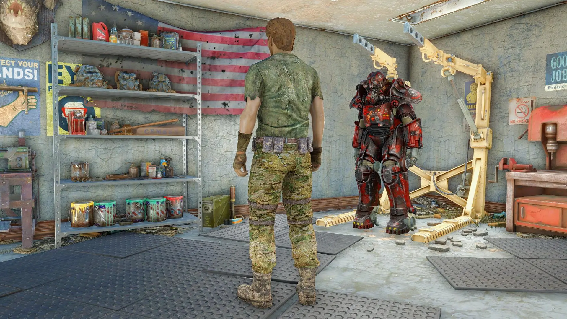 Multicam Gunner Guard outfit retexture at Fallout 4 Nexus - Mods and  community