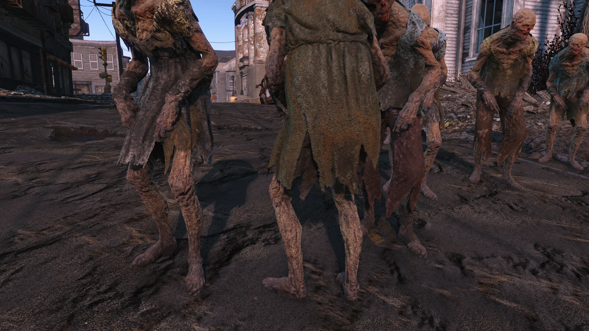 Fallout 4 more feral ghouls фото 26