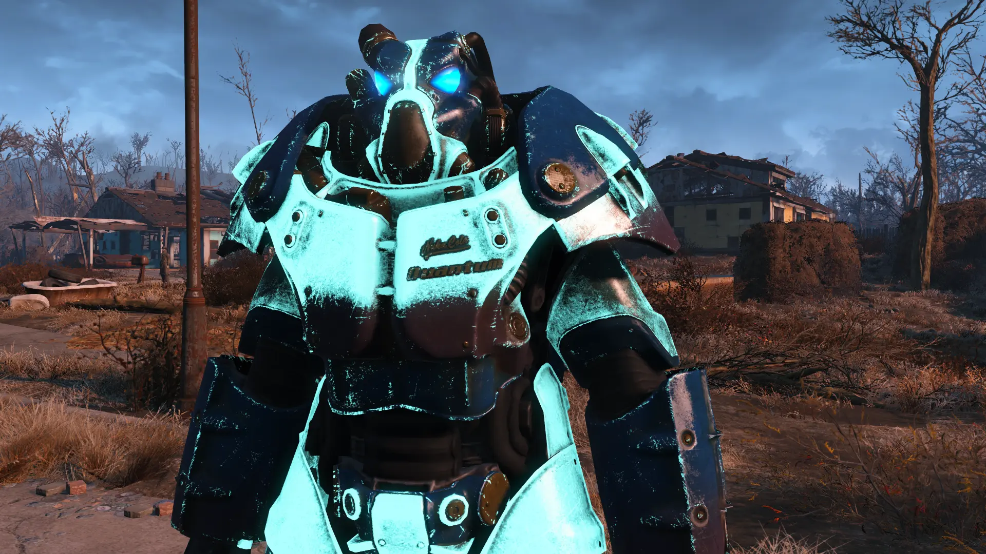 Glowing Nuka Cola Quantum X01 Power Armor at Fallout 4 Nexus - Mods and ...