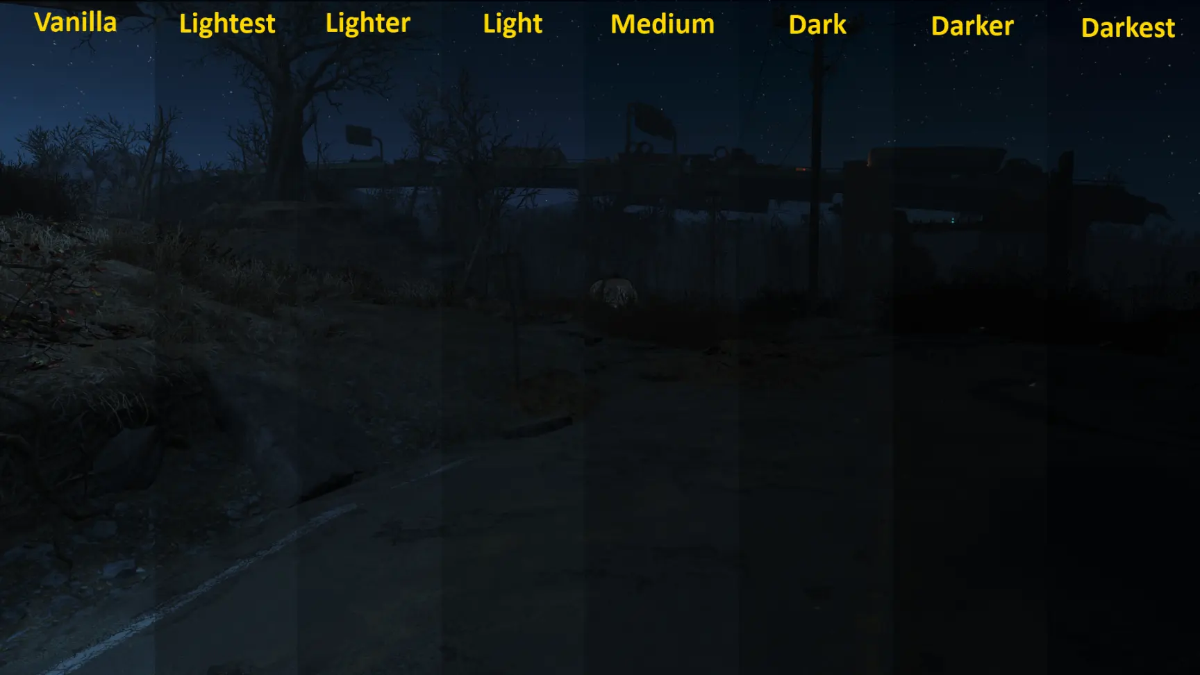 Darker nights fallout 4 как установить