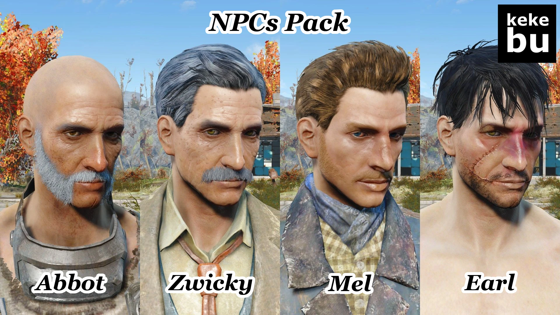 Fallout 4 npc face replacer фото 6