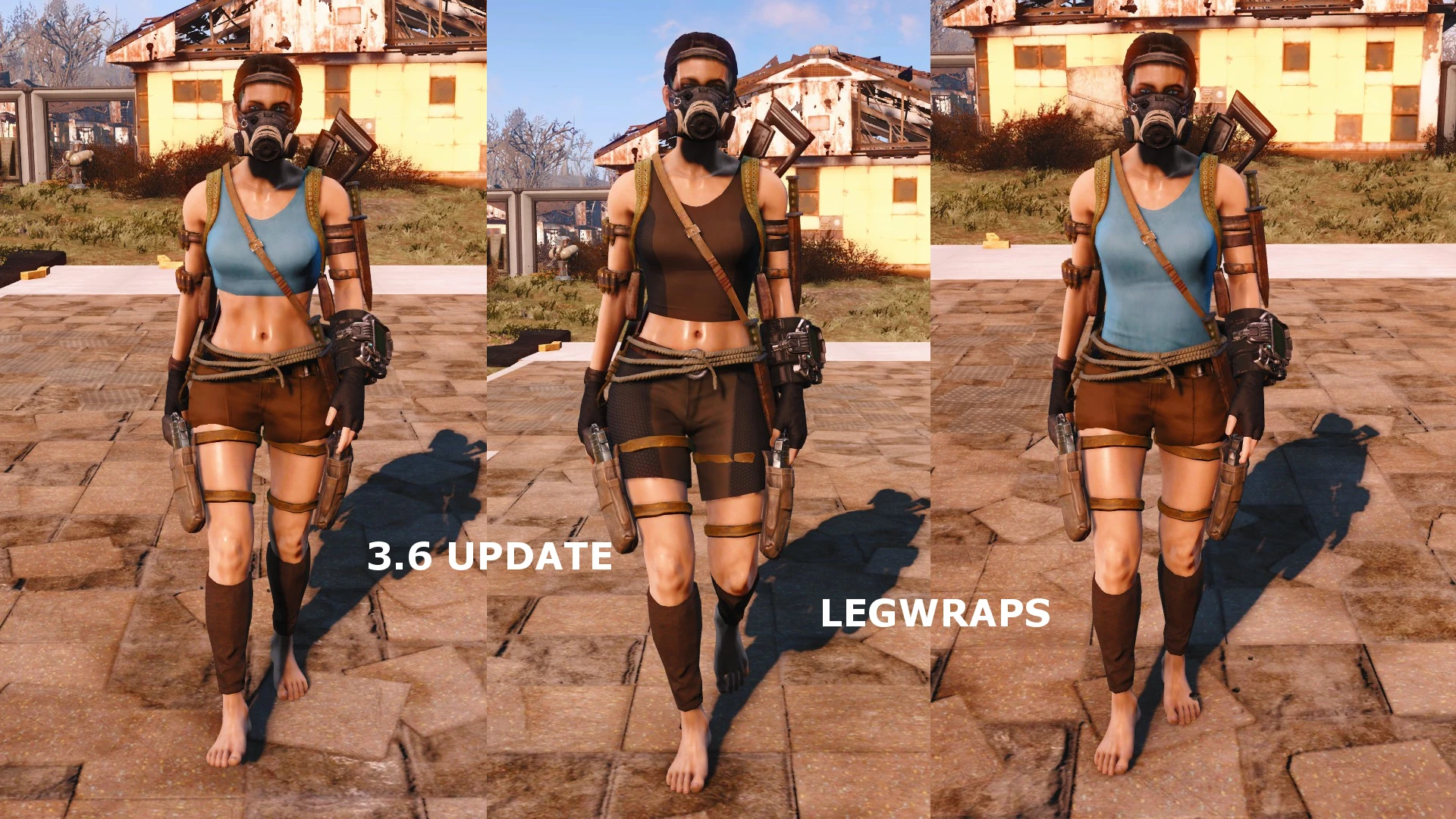 Tomb Raider Outfits (EVB-CBBE) (AE-AWKCR) at Fallout 4 
