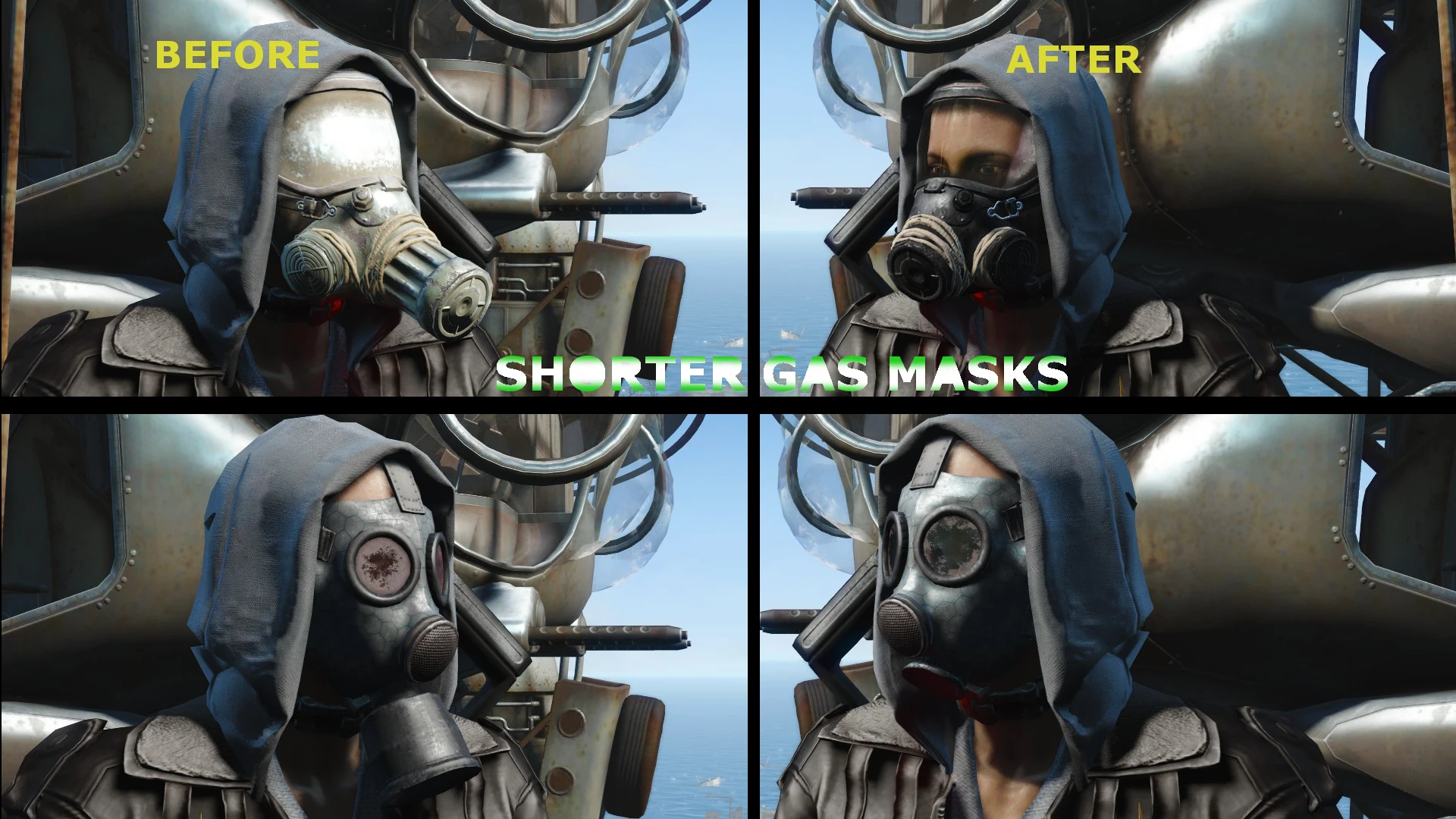 Fallout 4 противогаз и шлем фото 42