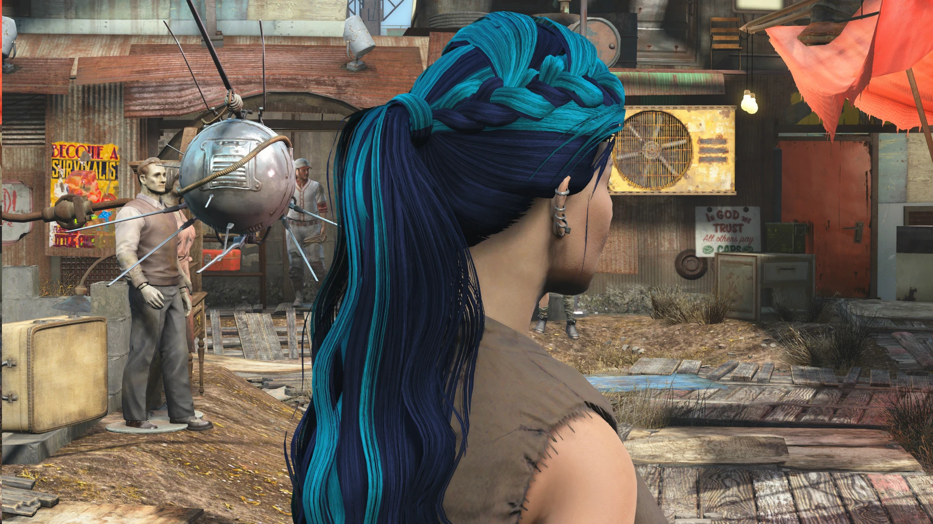 Fallout 4 hair colour фото 18