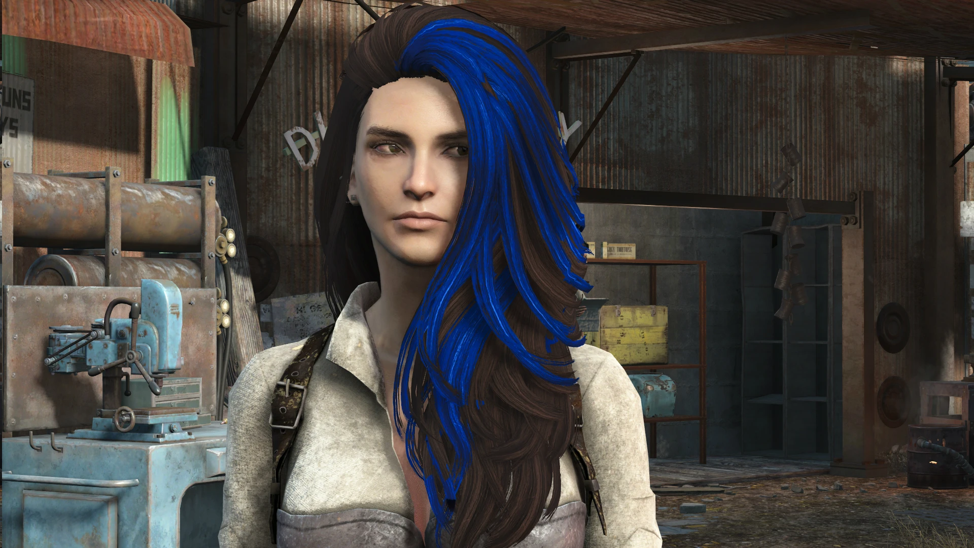 Misc hairstyles with physics fallout 4 фото 13