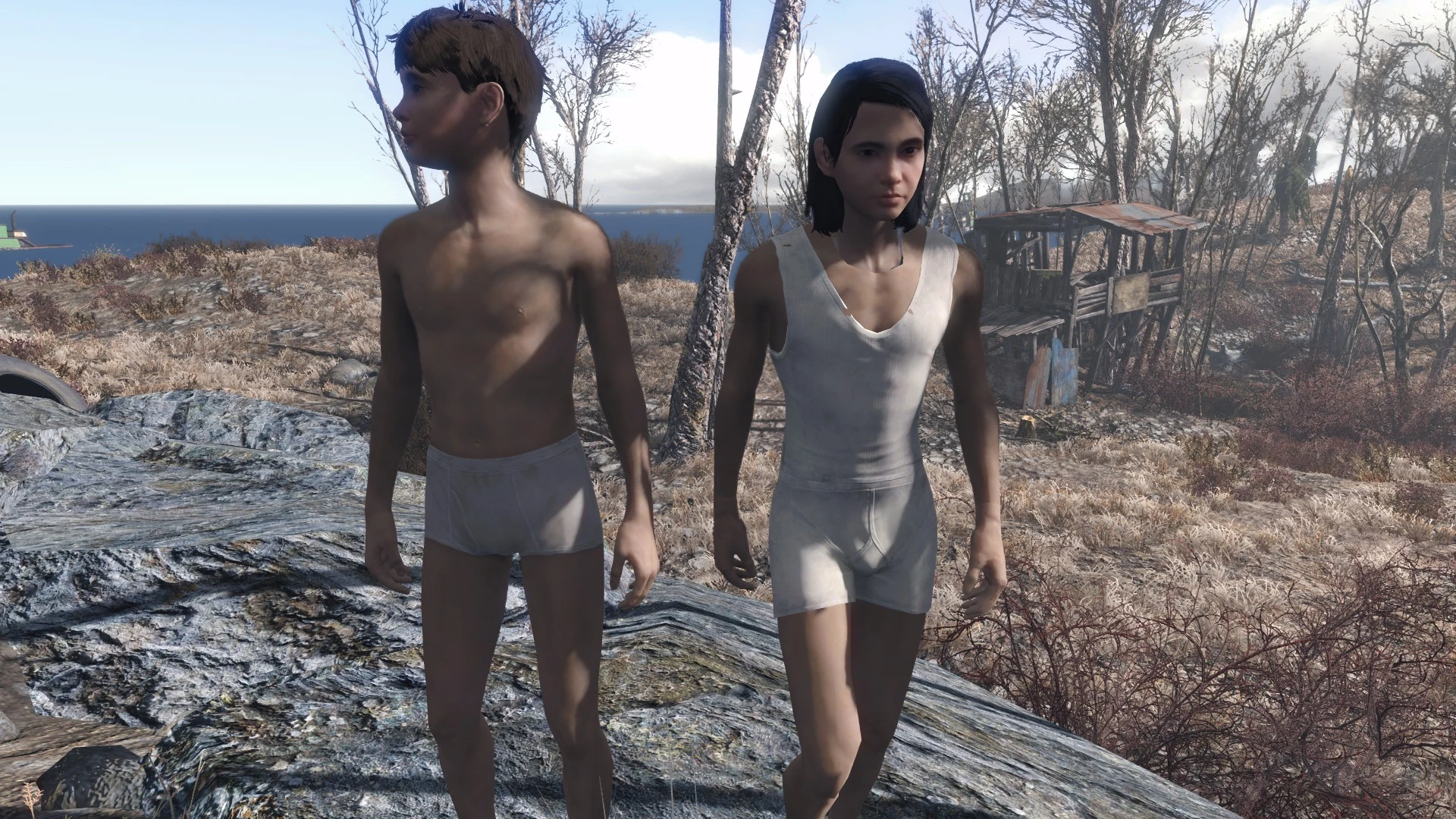 Fallout 4 children replacer фото 9