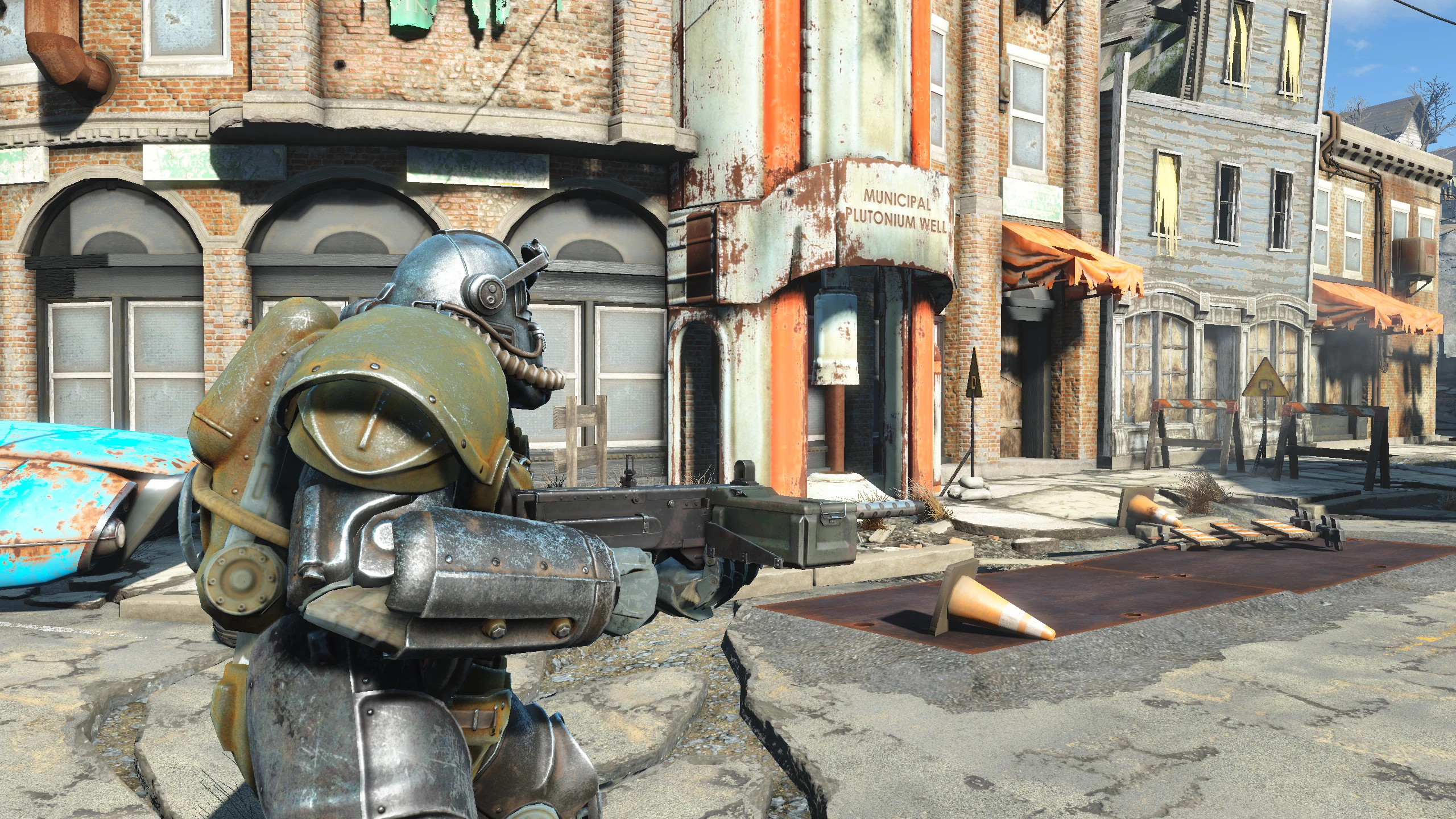 Fallout 4 machine gun фото 71