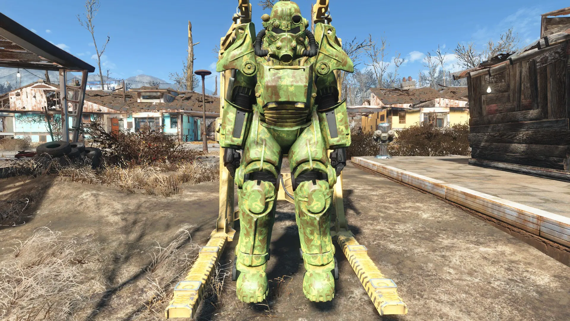 Camouflaged Power Armor - Plus Recolor - Retexture Guide at Fallout 4 ...