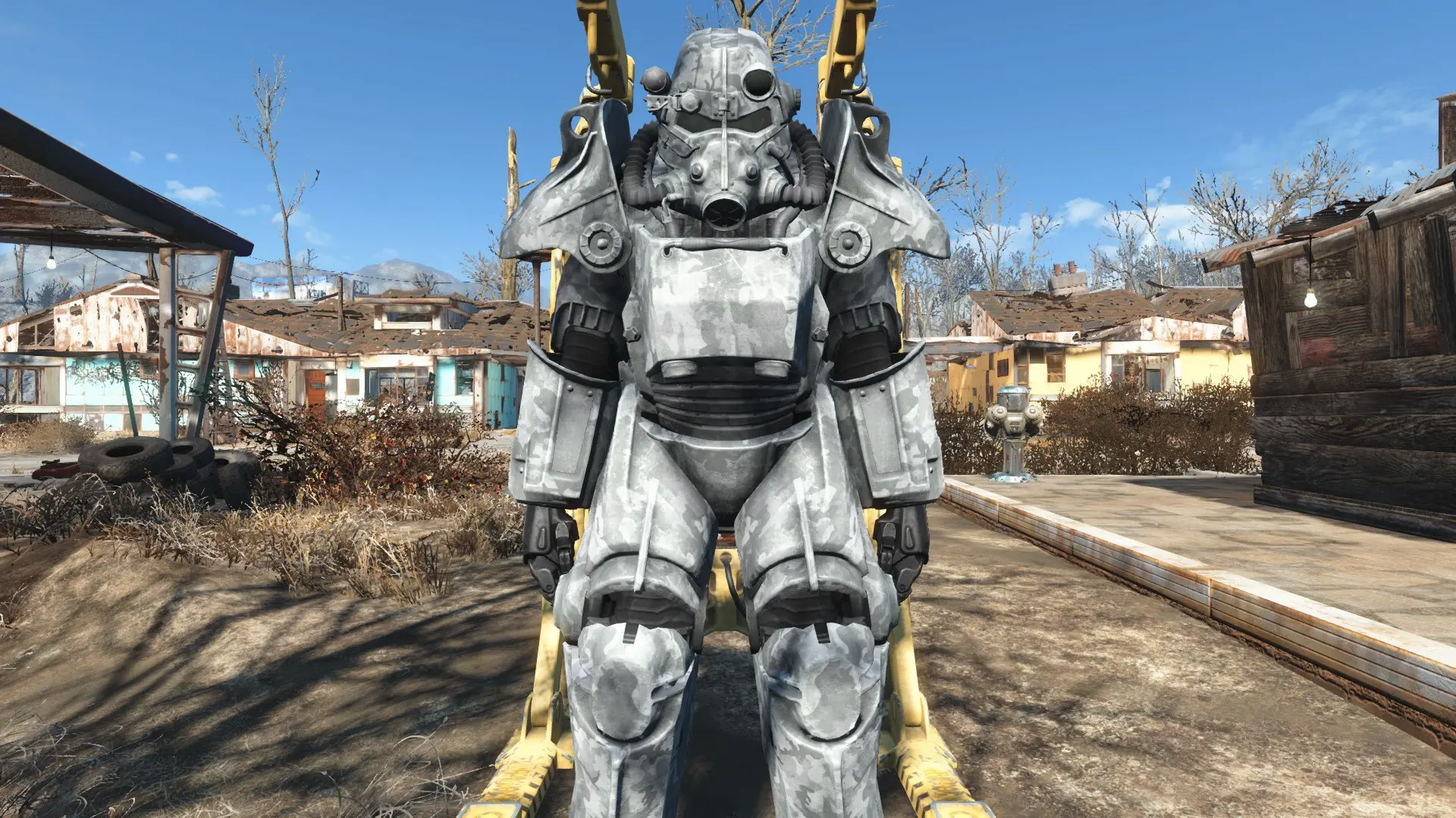 Camouflaged Power Armor Plus Recolor Retexture Guide At Fallout 4 Nexus Mods And Community