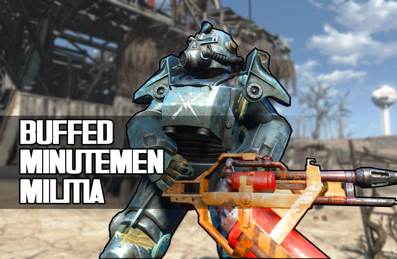Fallout 4 buffed minutemen militia 2