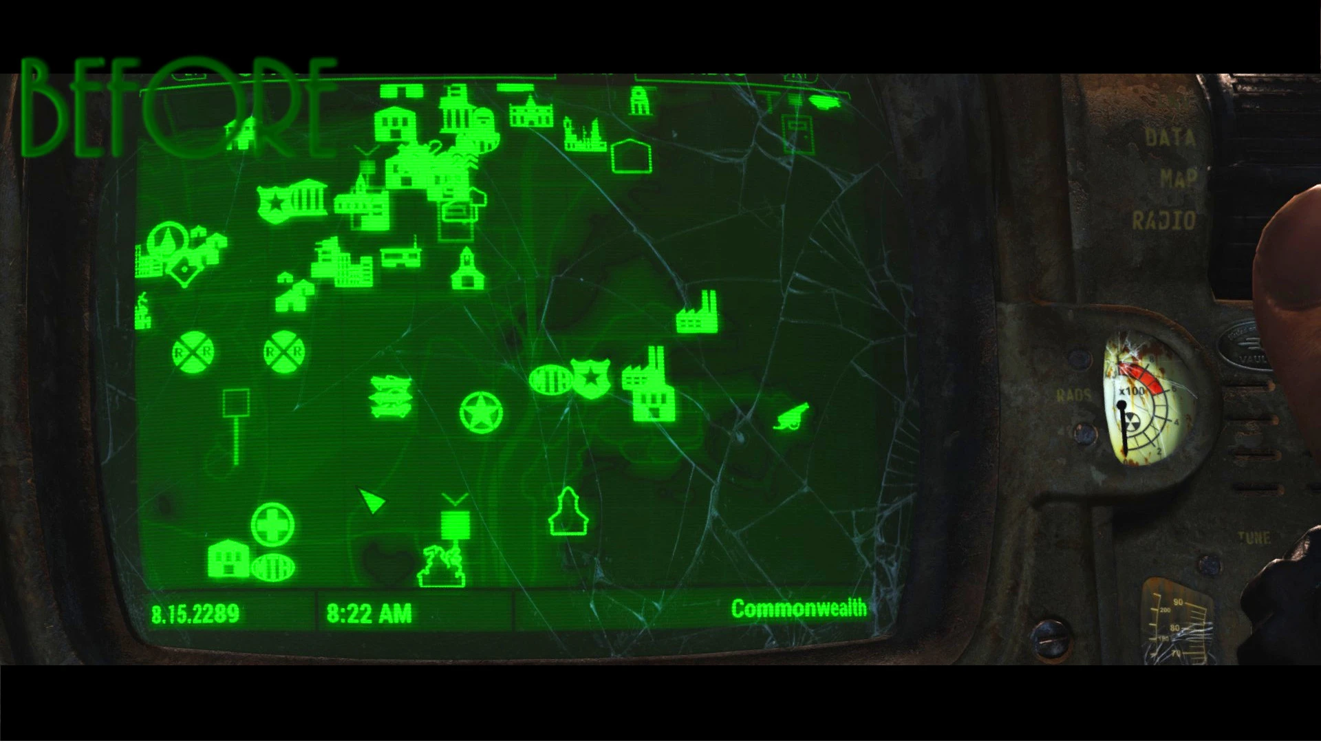 Fallout 4 убрать метки на карте фото 111