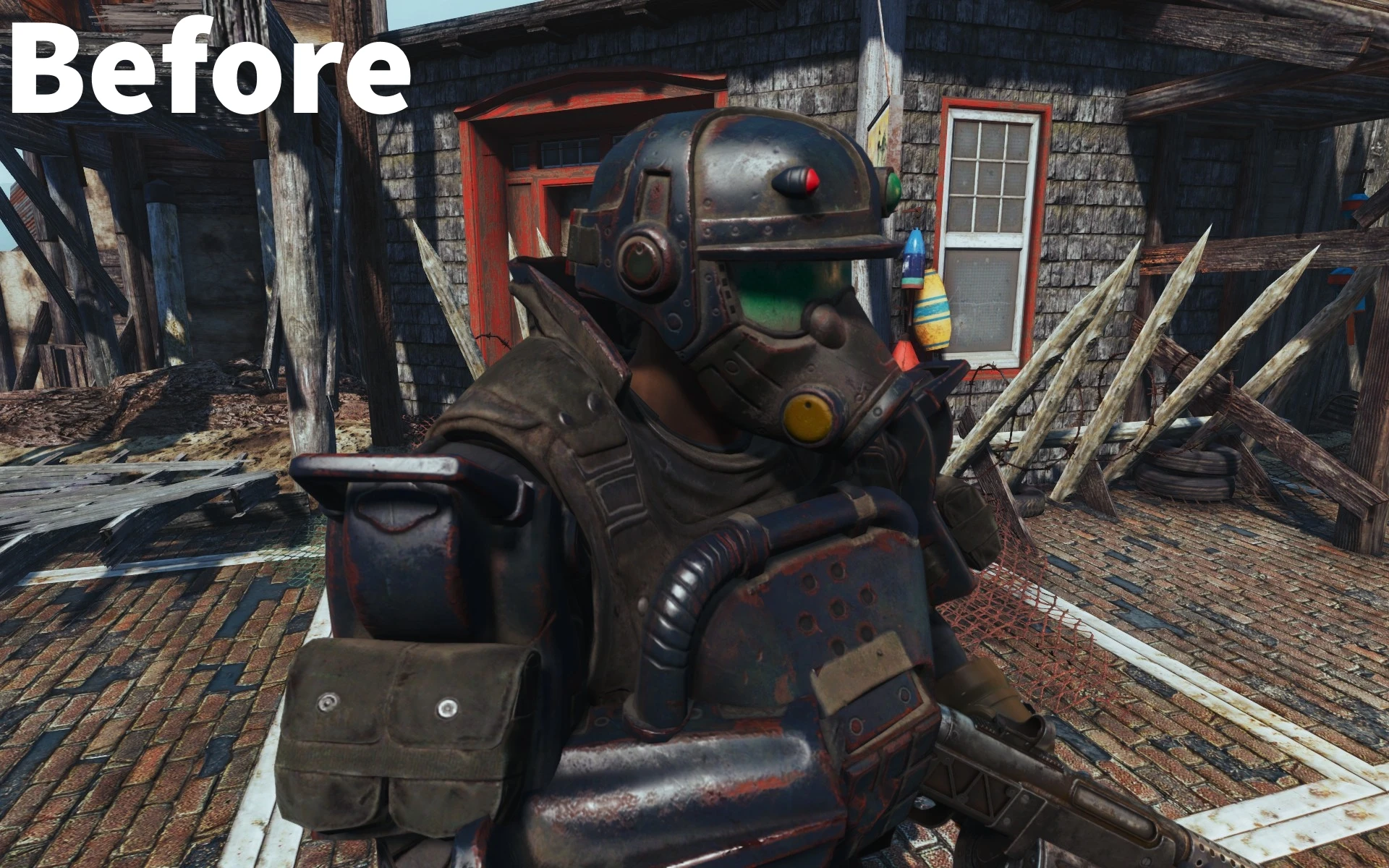 Fallout 4 helmet flashlight фото 19