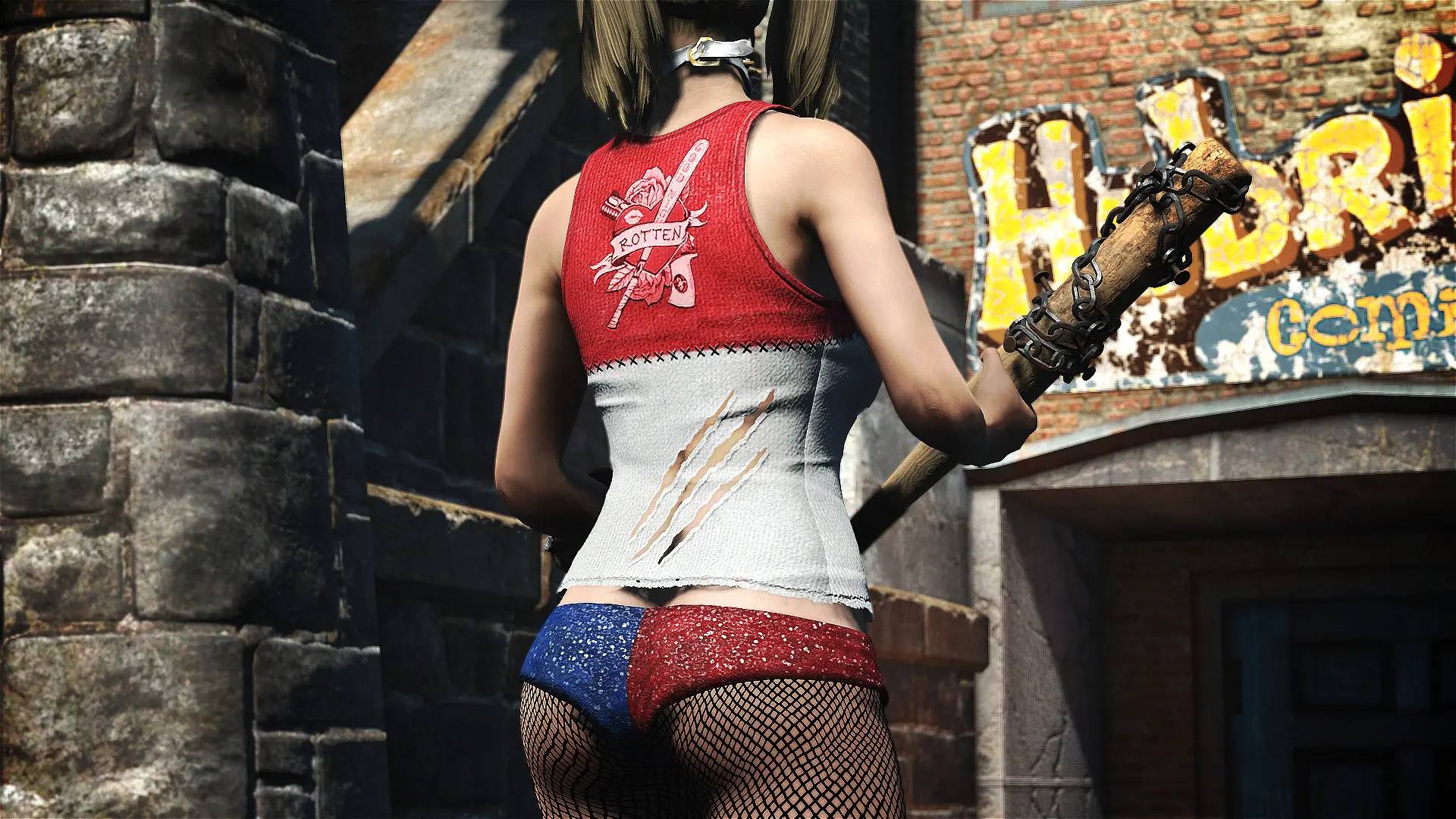 Fallout 4 harley quinn preset фото 20