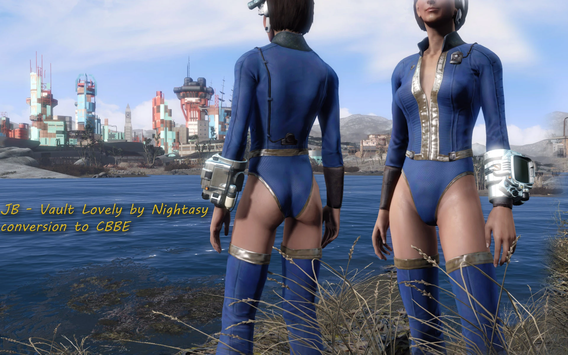Fallout 4 black vault suit фото 73