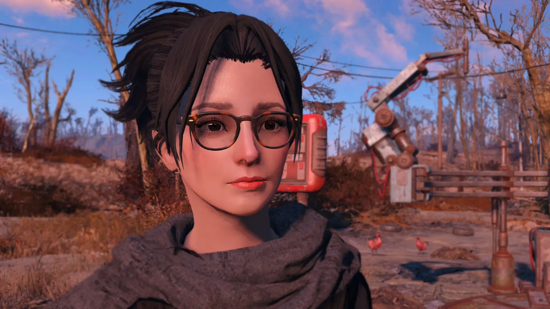 anime hair fallout 4 bangs location