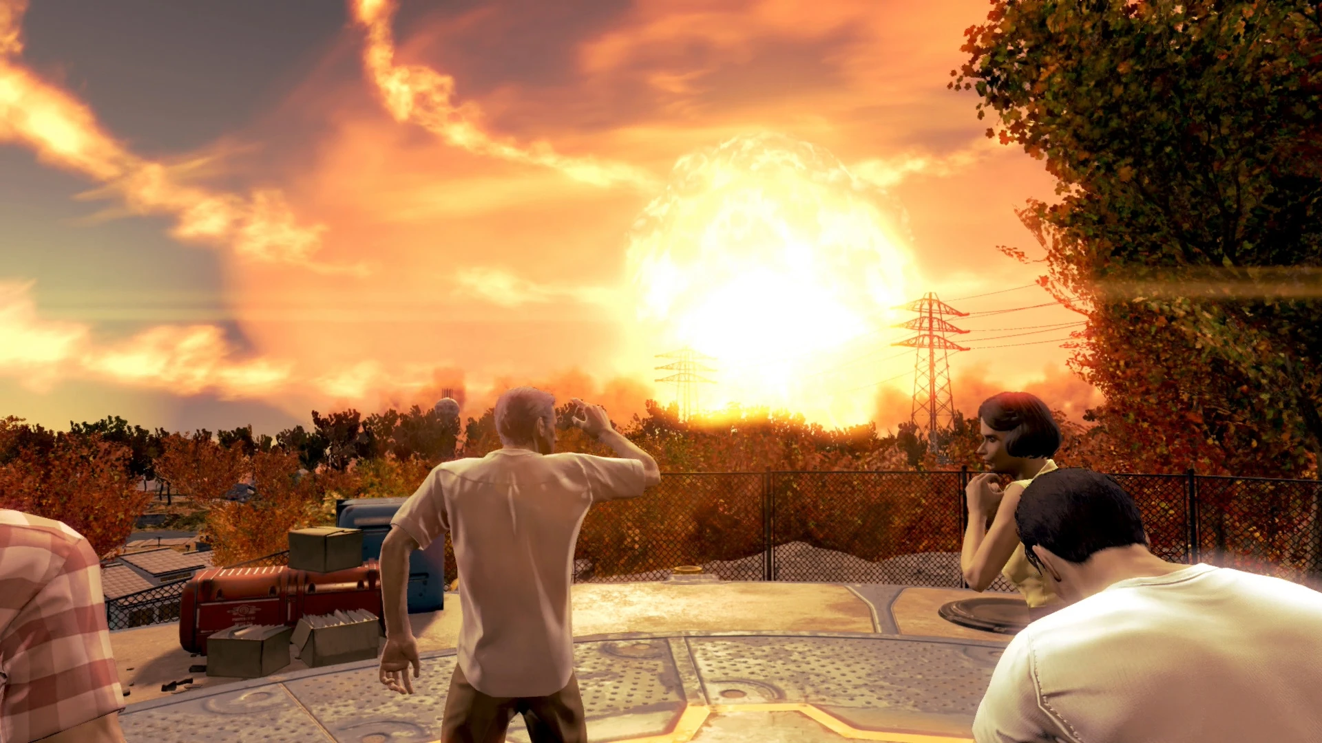 Fallout 4 взрыв ядерной бомбы фото 1