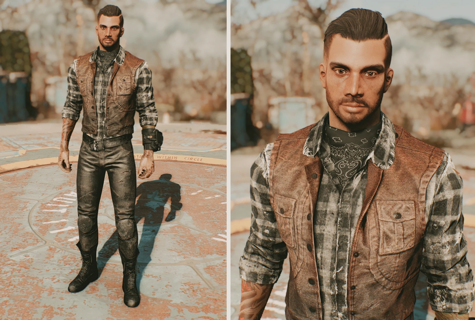 Fallout 4 куртка и джинсы стиляги фото 75