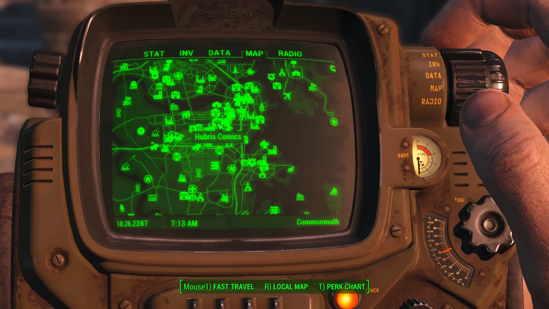 Fallout 4 как ждать кнопка фото 60