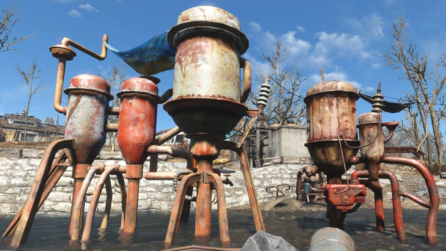 Fallout 4 очищенная вода в мастерской фото 19