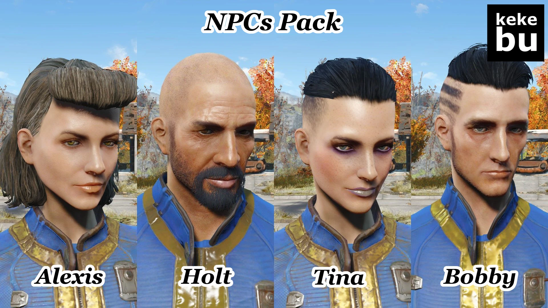 Fallout 4 npc face replacer фото 9